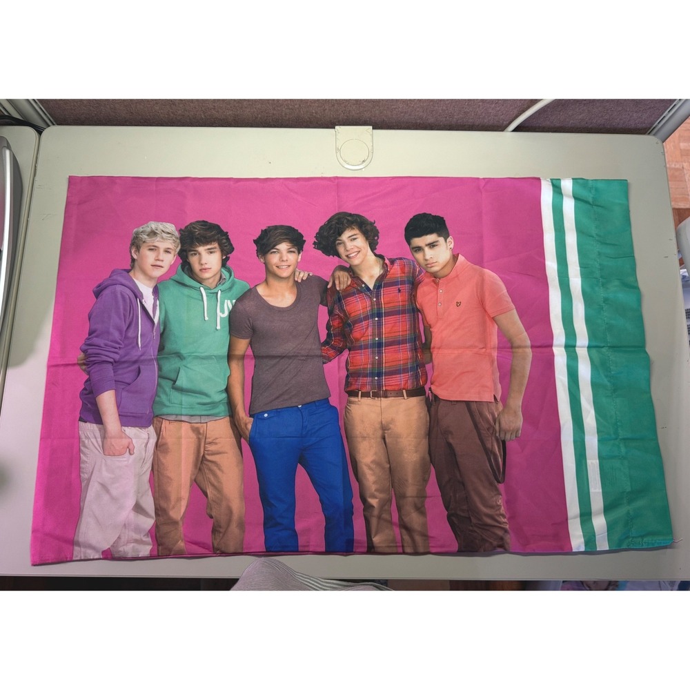 One Direction I Heart Pillowcase Boy Band Harry Styles Liam Payne Zayne Niall